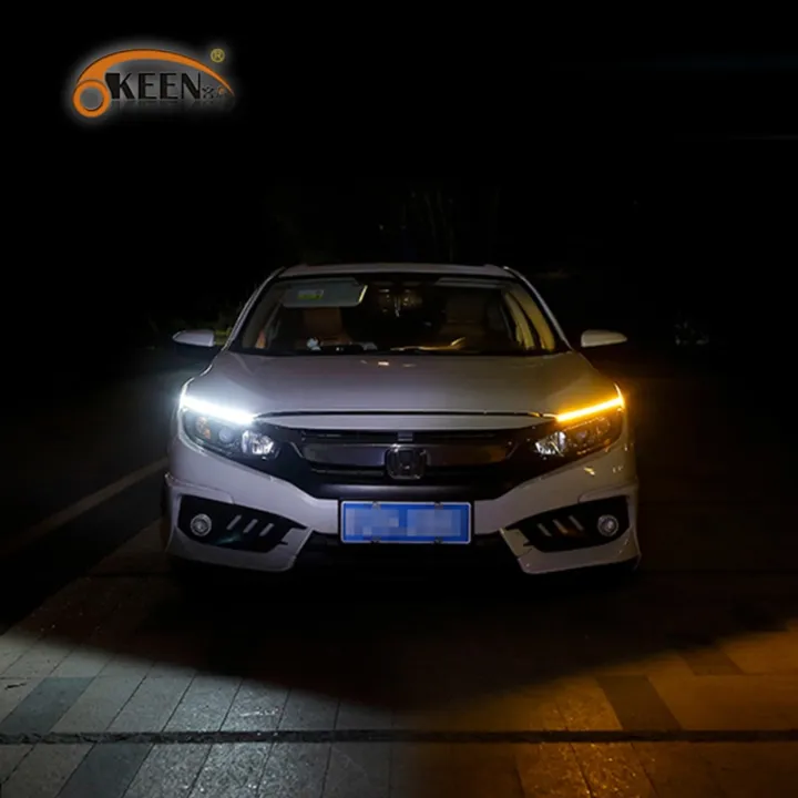 2x%20Ultrafine%20Cars%20DRL%20LED%20Daytime%20Running%20Lights%20White%20Turn%20Signal%20Yellow%20Guide%20Strip%20for%20Headlight%20Assembly%20Drop%20Shipping-Red%20turn%20Yellow-75cm%20-%20Image%208