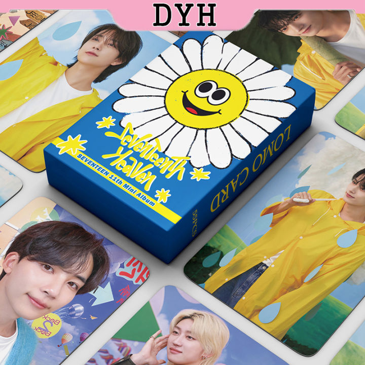 【BestGO】DYH 55pcs/box Seventeen Photocards SEVENTEENTH HEAVEN Album KPOP LOMO Card Collection Card