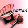 FACESCANADA Berry Blush - Call Me Honey 02, 4g | Lightweight Long Lasting Ultra-Matte HD Finish | Silky Smooth Texture | Melts Effortlessly & Buildable | Absorbs Oil | Shea Butter | Vitamin A & C(FROM INDIA)JEZ. 