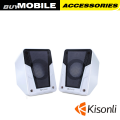 Kisonli A-505 High Quality 2.0 USB Computer Mini Android Gaming speaker. 