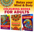 Mandala Colouring Books For Adults. 