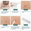 8PCS Blackhead Remover Kit, Comedone Pimple Extractor Tool Acne Removal Kit Acne Needle Blemish Remover Set for Blackhead, Whitehead Popping with Case. 