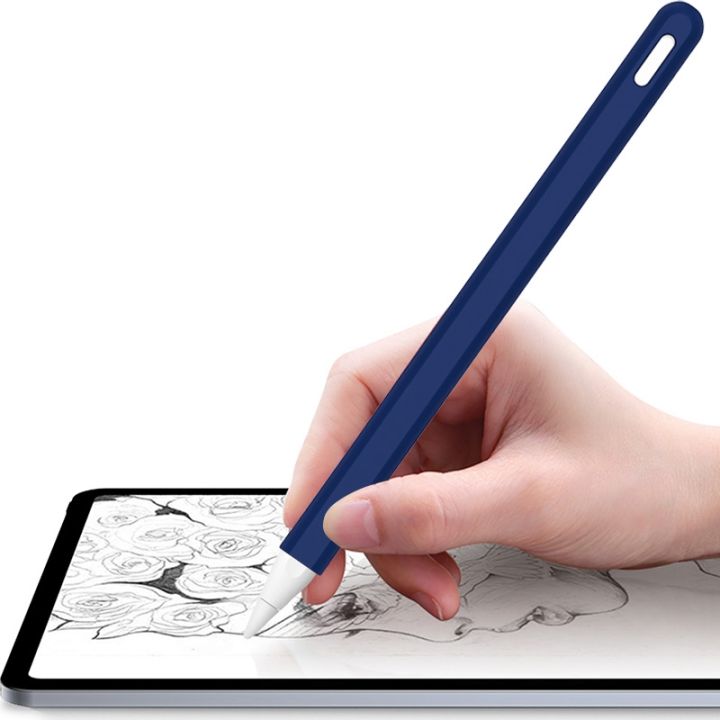 Tablet%20Press%20Stylus%20Pen%20Protective%20Cover%20for%20Apple%20Pencil%202%20White%20-%20Image%204