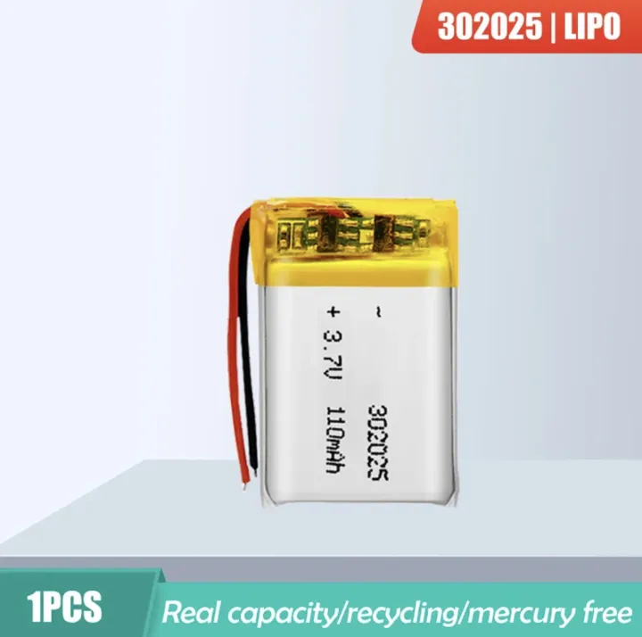 302025%203.7v%20100mAh%20Li-ion%20Li-Po%20Cells%20Lithium%20Polymer%20Rechargeable%20Battery%20For%20Bluetooth%20GPS%20MP3%20MP4%20Recorder%20-%20Image%207