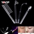 High Frequency Facial Machine Electrode Wand Acne Spot Wrinkles Remover Electrotherapy Glass Tube Beauty Therapy Puffy 4 Styles. 