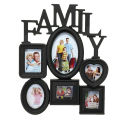 Family Photo Frame 30x37cm Wall Decor Modern Minimalist Picture Display White. 
