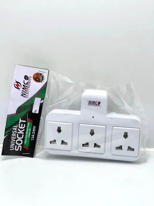 Multi%20plug%20wall%20Socket%20adapter%20-%2013A%20Square%20Pin%20Multi%20Socket%203%20way%20Universal%20type%20outlet%20-%20%20Travel%20adapter%20-%20Image%208