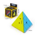 Pyramid Speed Magic Rubik cube (3*3*3) - PYRAMINX - Professional Puzzle Education -Toys for Children. 