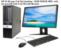 HP RP5  5810 desktop i5 4th gen 16GB 500GB HDD  Full Set Desktop computer with 24 inch LED Monitor. 