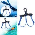Diving Fins Strap Swim Flippers Buckles for Scuba Diving Swimming Equipment Blue. 