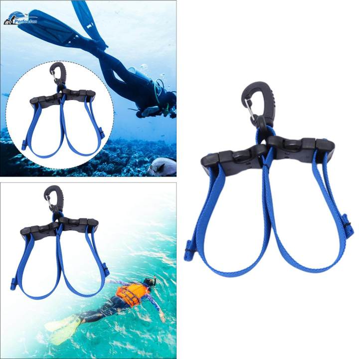 Diving%20Fins%20Strap%20Swim%20Flippers%20Buckles%20for%20Scuba%20Diving%20Swimming%20Equipment%20Blue%20-%20Image%203