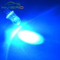 【GlobalTrendz】100X Ultra-Bright Round Tri-Color water clear 4pin Min F5 5mm RGB Common Anode LED Red Green Blue Emitting Diodes Led Lamp Bulb. 