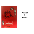 Weerodara Note Book Note pad 80 Pages - 5 Books. 
