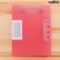 Invoice folder A5 Clip Small Size vYbz Ticket Holder Document Storage Force Clip Plywood Ticket Clips Strong Document Frosted Translucent Clip Double -. 