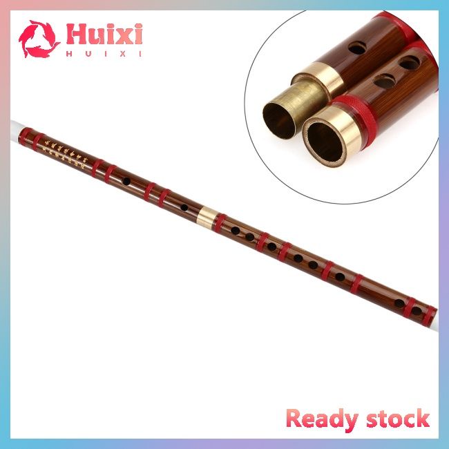 Hui Chinese Musical Instrument Traditional Handmade Dizi Bamboo Flute In D E F G Key Tone