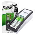 Energizer Mini Charger + 2x NiMH AAA 700mAh Batteries - 2 Pcs Energizer AAA 700mAh battery with Mini Charger. 