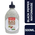 Herman Black Pepper Mayonnaise Ketchup Ramazan fasting evening sharing gathering Ifthar Nombu Tasty for Buns Burgers Submarines Club Sandwich White Sauce Dressings Spreads Jam Nutella [500ml]. 