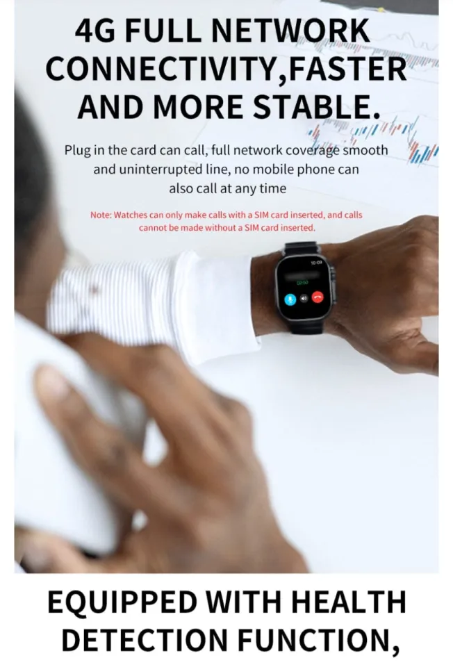 2024 Sim BW9 Online Edition AMOLED smartwatch men's and women's SIM card  cellular 4G version smartwatch sleep monitoring sports watch | Daraz.lk