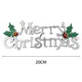 1PCS-Merry Christmas Sign Letters Pendant New Year 2023 Pendant Xmas Tree Hanging Ornaments Christmas Navidad Decorations For Home. 