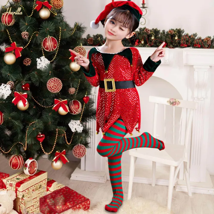 Girls%20Dress%20and%20Hat%20for%20Role%20Play%20Halloween%20Masquerade%20120%20to%20130cm%20Red%20-%20Image%205