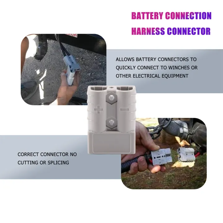 50A%201/0%20AWG%20Battery%20Connection%20Harness%20Plug%20Connector%20Winch%20Plug%20Quick%20Disconnect%20for%20UPS%20Battery%20Pack%20Trailer%20Forklift%20-%20Image%205