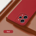 Tokifu For Redmi 12 Casing The New Liquid Silicone Angel Eyes Phone Case Full Anti-fall Shockproof Back Cover. 