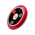 Restaurant Pager Wireless Waiter Transmitter 433MHz Red A. 