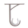 Alloy Poles Drapery Bracket Fit Drape Curtain Fixed Holder Window Home Hook Tools. 