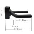 Guitar Hanger Stand Holder Wall Mount Display Acoustic Electric Guitar - Violin Hanger, Mandolin Hanger blackblack. 