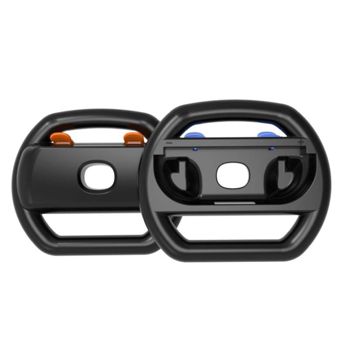 2PCS Racing Steering Wheels for Switch 2 Controller Game Grip Handle ...