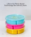 Plastic Container with lid 3pcs. 