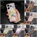 TPU Fashion Design Phone Case For Redmi13 4G/Note13R 5G/Xiaomi Poco M6 4G/M6 Plus flower Anti-knock Soft case Full wrap. 