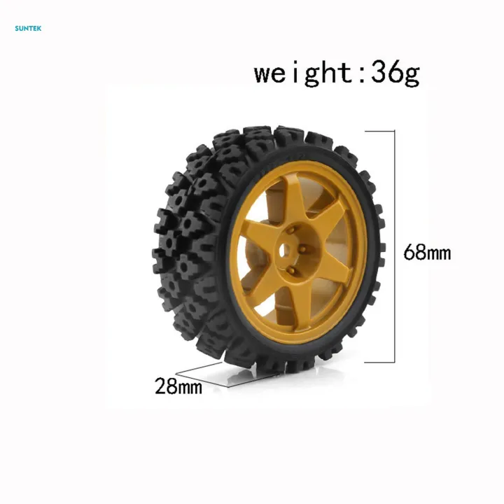 4%20Pieces%20Rubber%20Tire%20Wheel%20Tyre%20RC%20Drifting%20Tires%20and%20Wheels%20Wear%20Resist%2012mm%20Hub%20RC%20Tyres%20for%20TT02%20XV-01%201:10%20RC%20Car%20Upgrade%20Parts%20Parts%20-%20Image%204