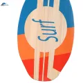 Skimboard Surf Board 35 Inches Shallow Water Standing Wooden Skim Board Small Surfboard for Adults. 