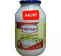 Herman Mayonnaise Ramazan fasting evening sharing gathering Ifthar Nombu Tasty Mayo for Buns Burgers Submarines Club Sandwich White Sauce Dressings Spreads Jam Nutella [946ml] UAE Special Offer Grab yours. 
