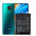 BN55 Xiaomi Original Battery For Redmi Note 9S Note 9Pro Genuine 5020mAh Battery Redmi Note 9Pro Note 9S. 