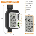 Automatic IRRIG System Garden Water Timer with Rain Sensor EU Type. 