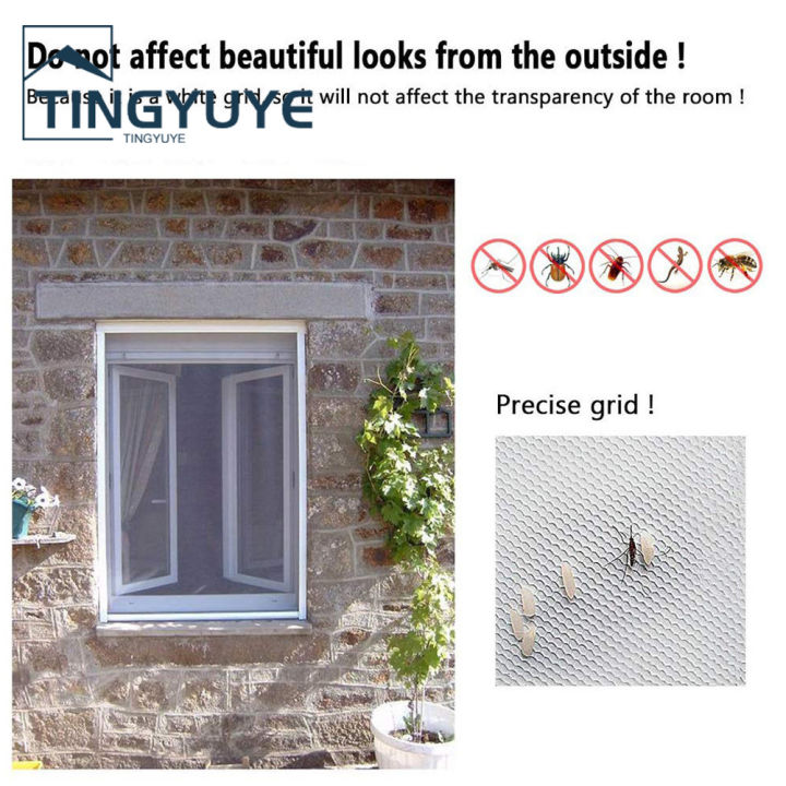 3Pcs%20DIY%20Invisible%20Transparent%20Window%20Insect%20Screen%20Mosquito%20Protection%20Net%20-%20Image%203