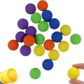 Refill Balls Round Refill Mixed Color Balls for Air Toy Gun Soft Foam Balls Refill Pack Blasters Replacement Bullet Balls Gift. 