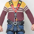 Outdoor Protective Equipment Upper Body Shoulder Strap Mountaineering Safety Belt Climbing Belt Downhill Rescue. 