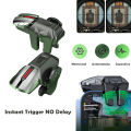 Brand New Sarafox F6 6 Finger Mobile Game Trigger Controller Alloy Gamepad Joystick Aim L1 R1 Key Button for IPhone. 