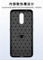 lthmy for Nokia 3.2 Case Carbon Fiber TPU Soft Silicone Back Cover Armor Phone Case Casing. 