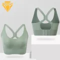 Back Buckle Sports Bra Support Sports Bra for Yoga Fitness Running Shockproof Padded Seamless Perfect for Southeast Asian Buyers Seamless Back Sports Bra. 