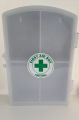 First Aid Box – Wall Mounted (Plastic). 