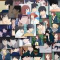 AO HARU RIDE Anime Sticker Kou Mabuchi Futaba Yoshioka Stickers School Supplies Student Stationery Cute Laptop Phone Case Decor. 