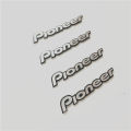【Hottest Trends】6x 3D metal pioneer Aluminum Car steering wheel emblem sticker audio Speaker car stickers car styling badge logo decoration. 