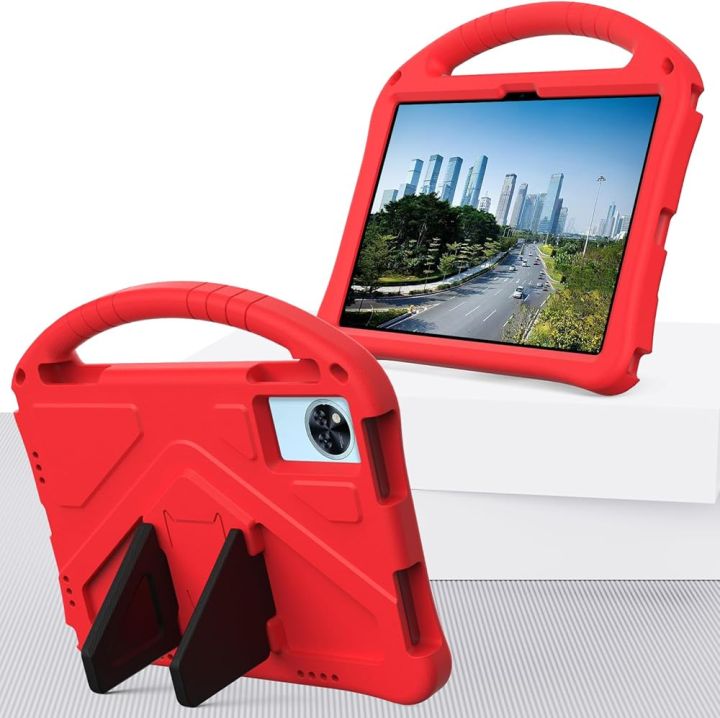 Kids stand Case for Infinix Xpad 20 11 inch 2025, Lightweight EVA Shockproof Cover w/Stand Shoulder Strap Protective Case for Infinix Xpad 20 2025 Tablet