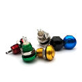 8mm Momentary Metal Horn Doorbell Bell Push Button Switch Waterproof Car Auto Engine Pc Power Start Starter. 