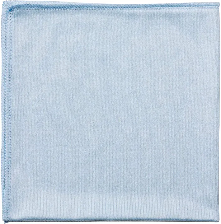 Rubbermaid Commercial Products HYGEN™ 16" x 16" Microfiber Glass Cloth (Grey/Blue)