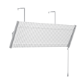 1 PCS Aluminum Louvers Air Conditioning Windshield Air Conditioning Baffle Easy to Clean. 